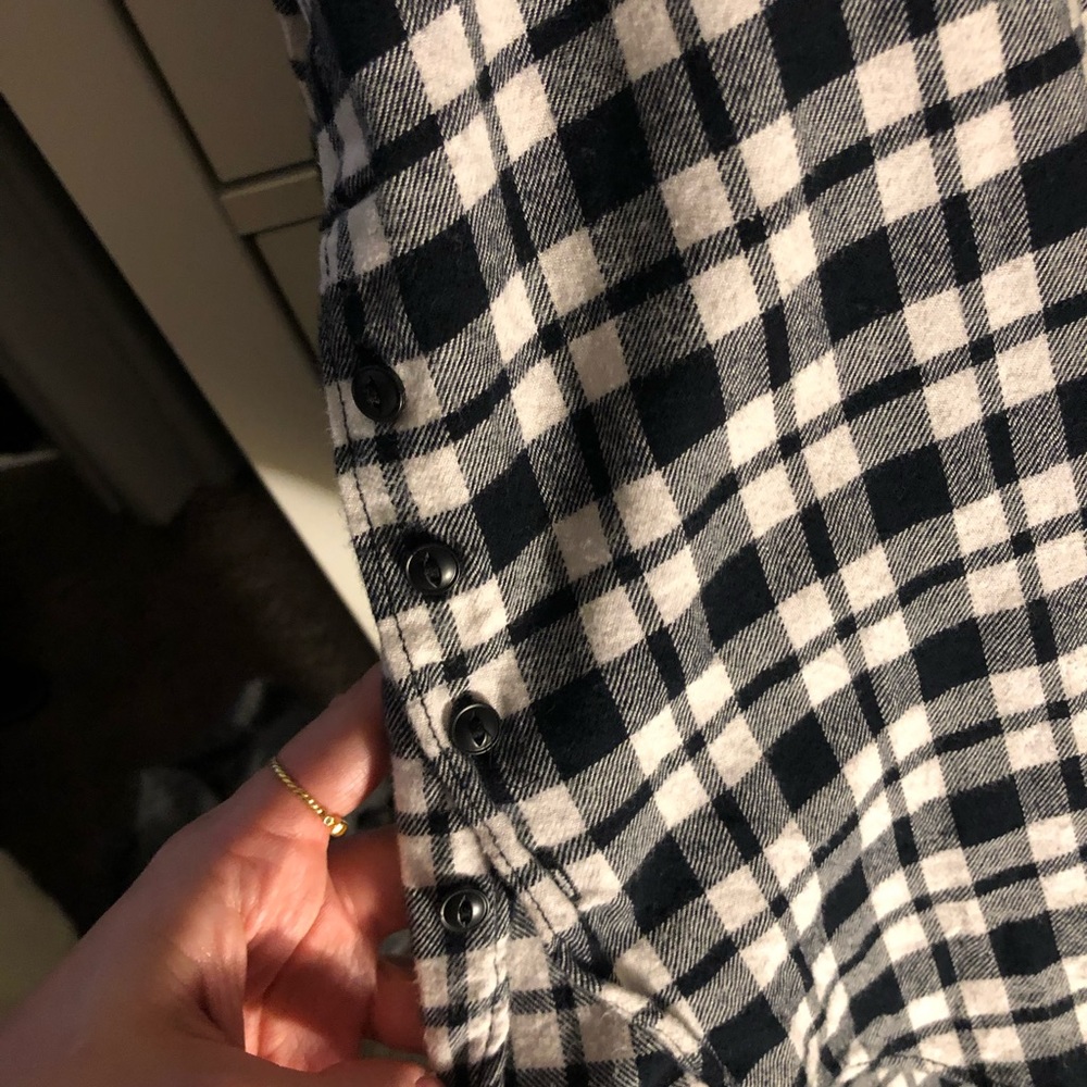 Madewell Side Button Flannel - image 4